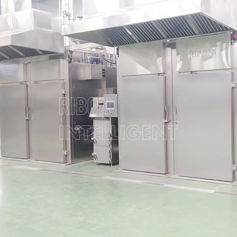 Vertical airflow smokehouse